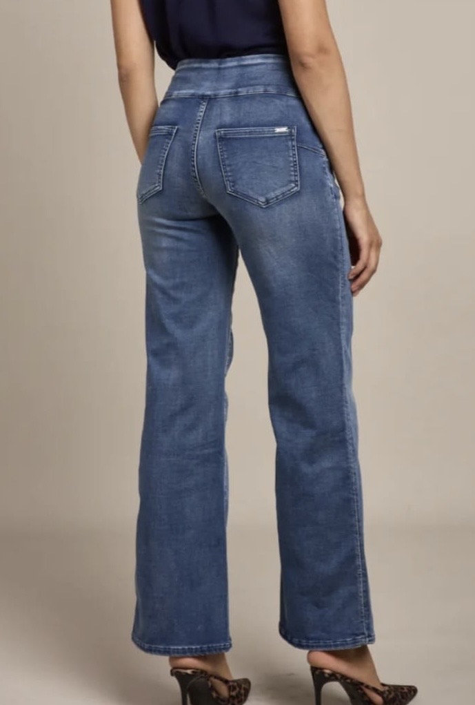 Toxik3 REMY by Tocada wide leg pull on jeans - Image 4