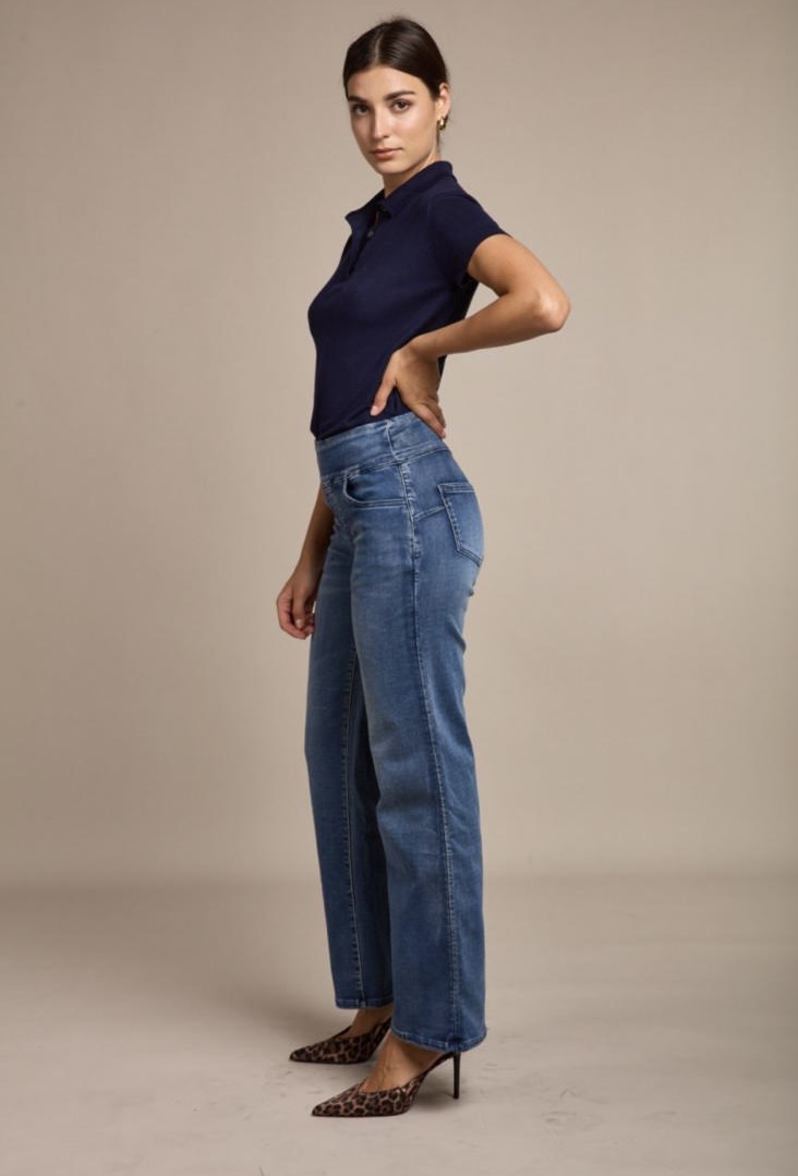 Toxik3 REMY by Tocada wide leg pull on jeans - Image 7