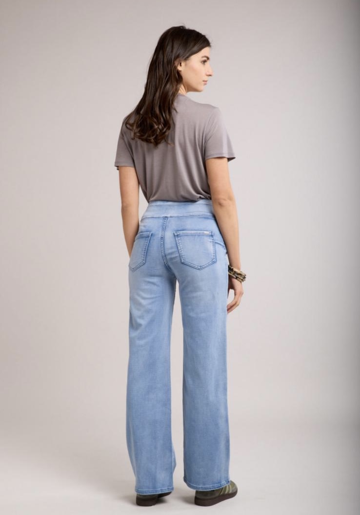 Toxik3 REMY by Tocada wide leg pull on NEW BEIGE - Image 12