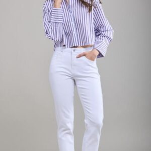 Toxik3 CARRIE boyfriend jeans – white