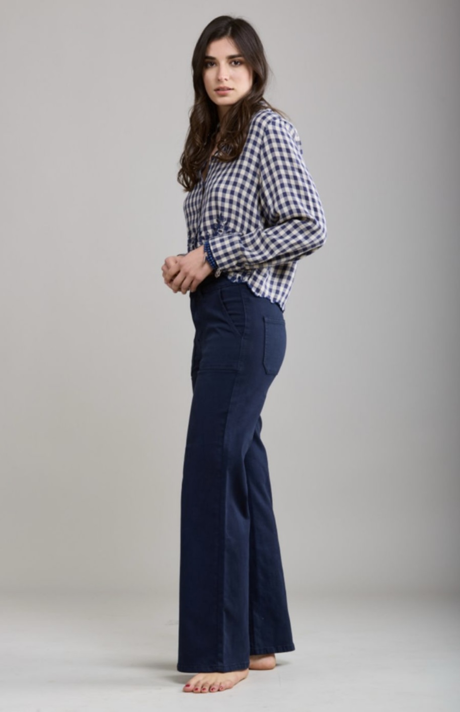 Toxik3 AVA wide legged jeans - sand - Image 26