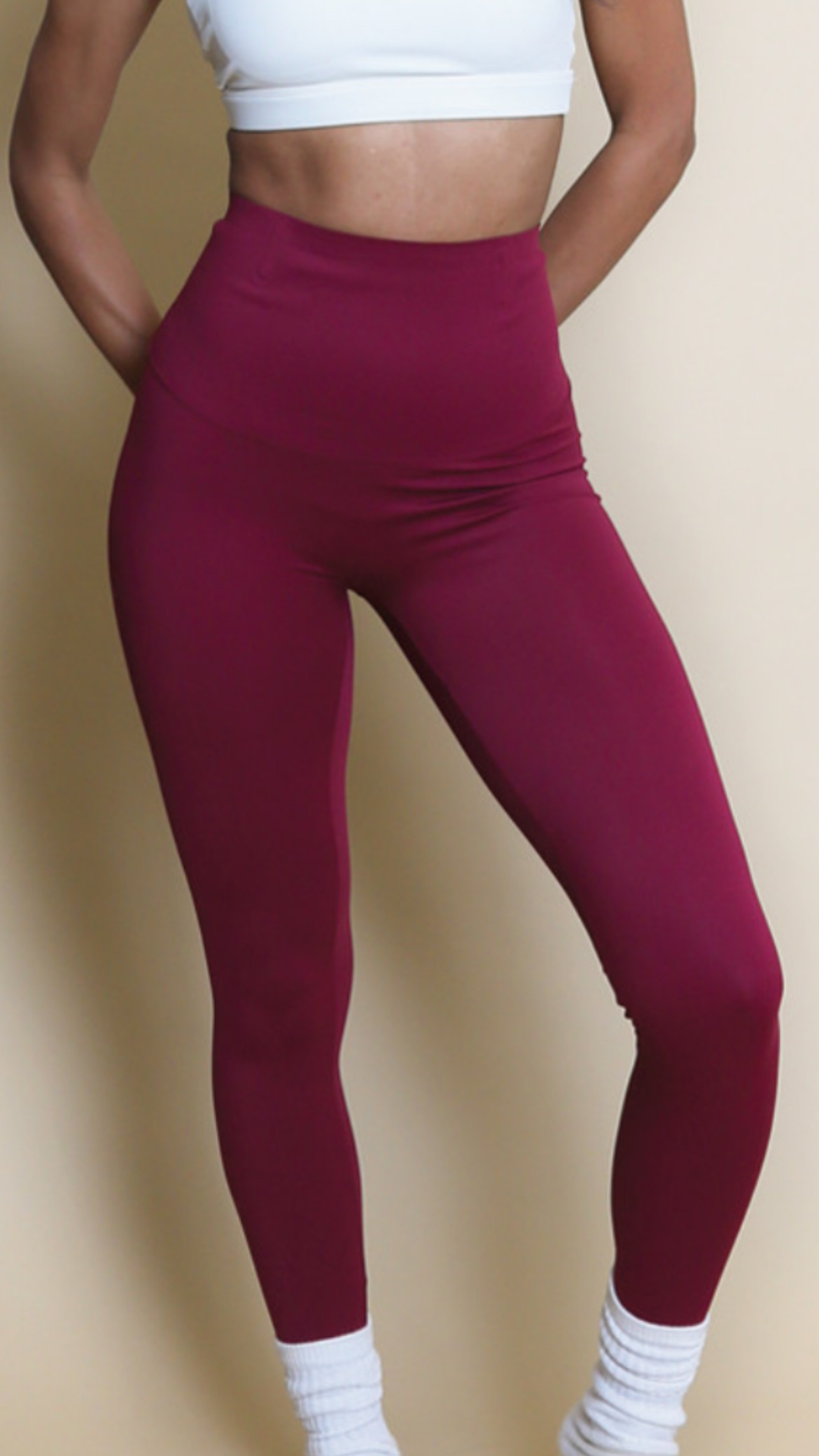 Yu & Me ultimate leggings - navy - Image 4