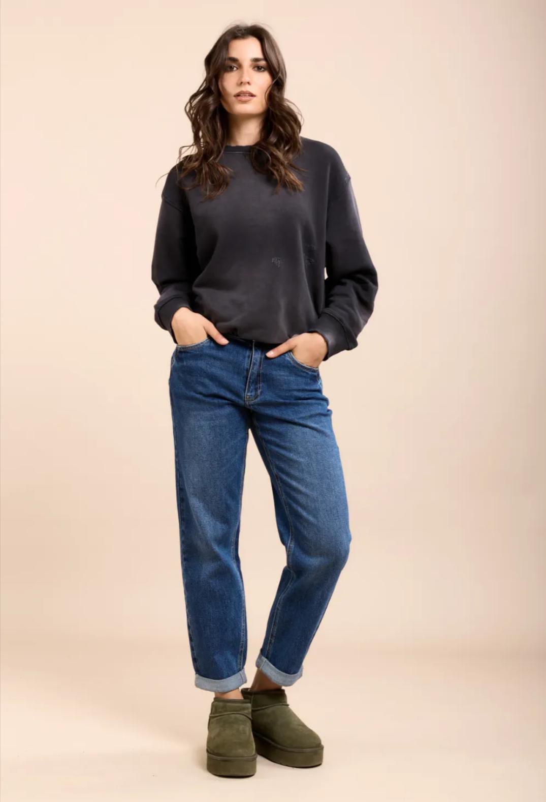 Toxik3 Jade baggy boyfriend jeans - Image 2