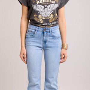 Toxik3 Tasha kick flare jeans