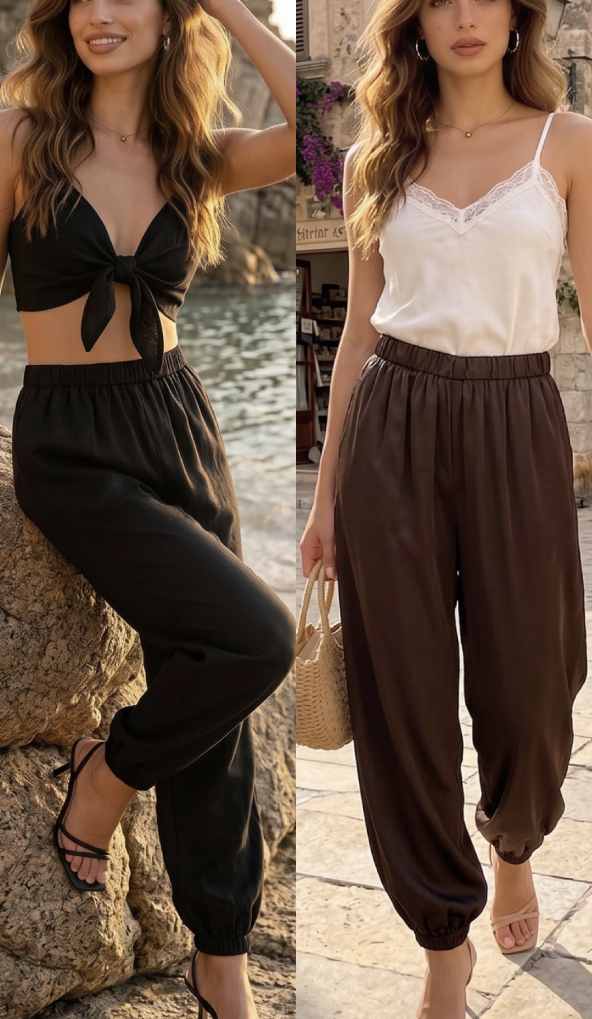 Flo satin balloon trousers - Image 5