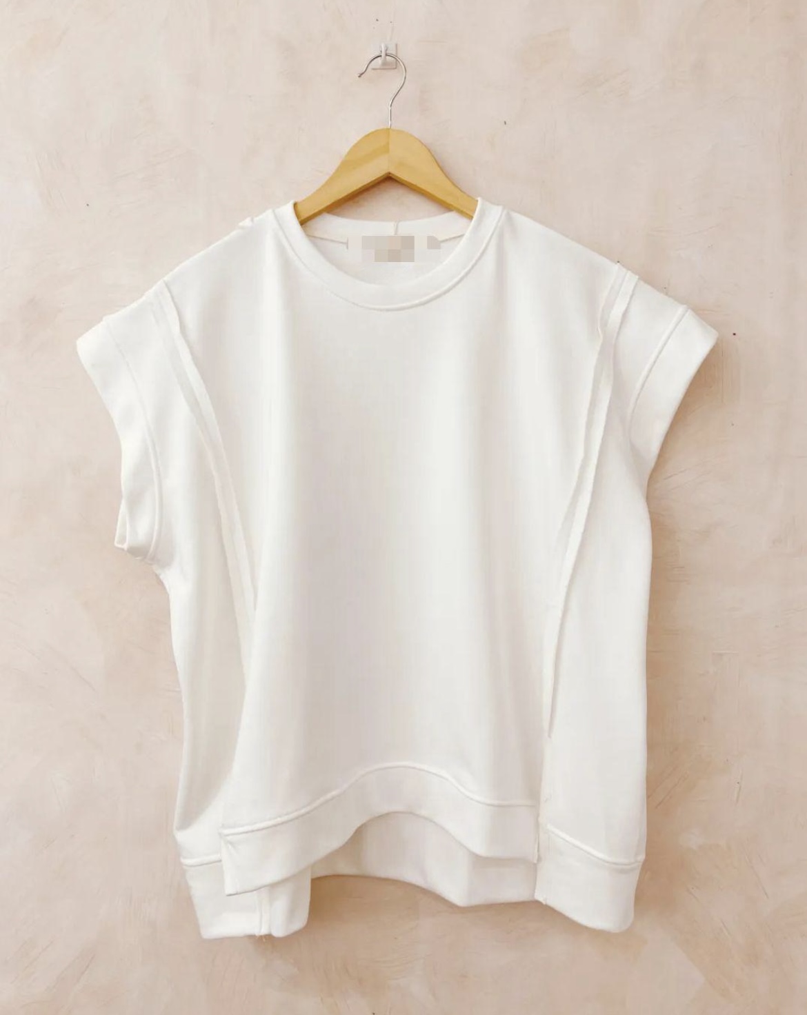 Lumine oversized short sleeve sweatshirt