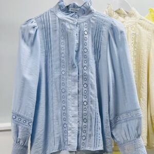 Ophelia Bisou Project blouse – pale blue
