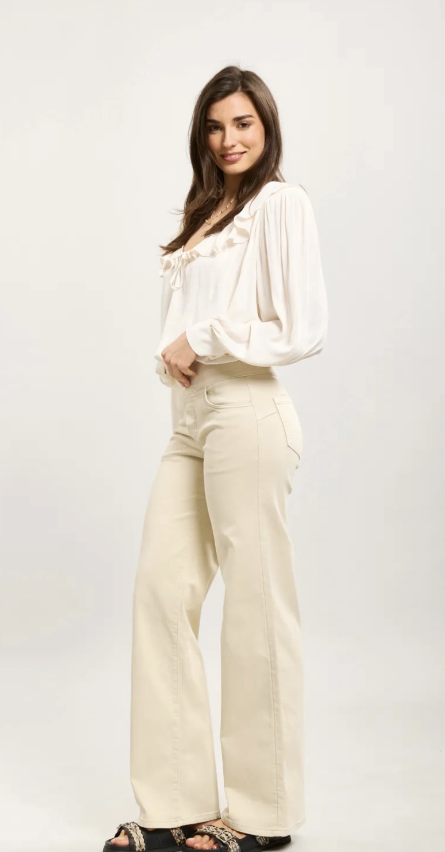 Toxik3 REMY by Tocada wide leg pull on NEW BEIGE - Image 21