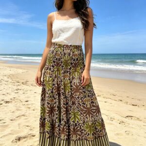 Billi 2 in 1 skirt/dress – green
