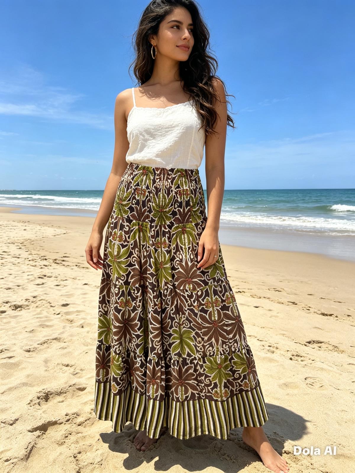 Billi 2 in 1 skirt/dress - green