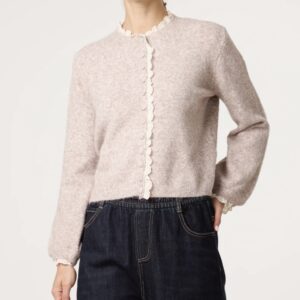 Bella cardigan by Wildflower – taupe